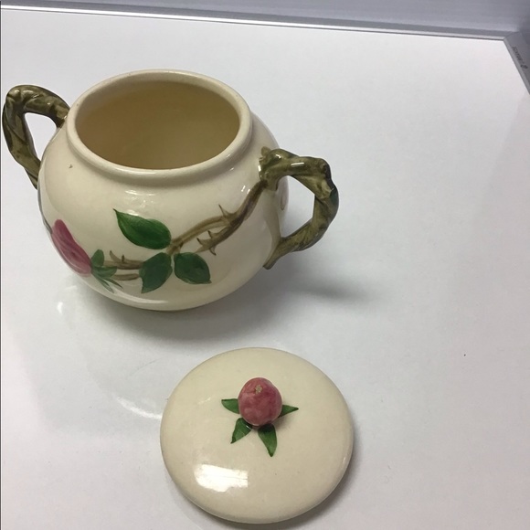 Vngte Franciscan Desert Rose sugar bowl & creamer - Picture 11 of 13